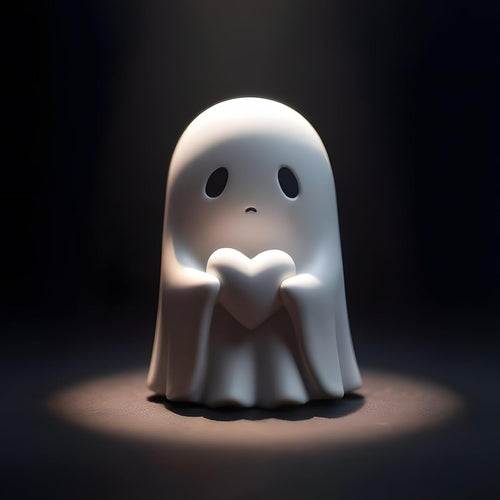 Little Boo, Big Attitude — Mini Ghost Figurines