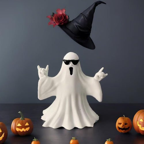 Little Boo, Big Attitude — Mini Ghost Figurines
