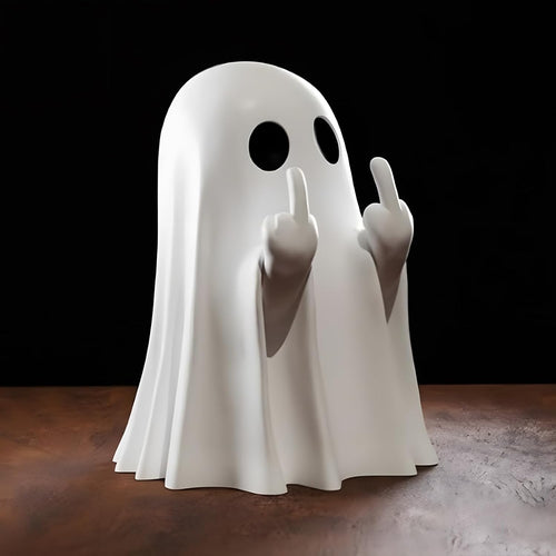Little Boo, Big Attitude — Mini Ghost Figurines