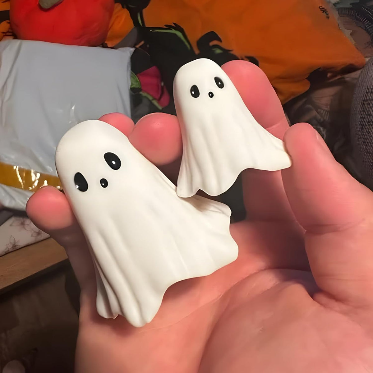 Little Boo, Big Attitude — Mini Ghost Figurines