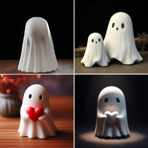 Little Boo, Big Attitude — Mini Ghost Figurines