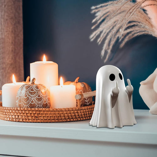 Little Boo, Big Attitude — Mini Ghost Figurines
