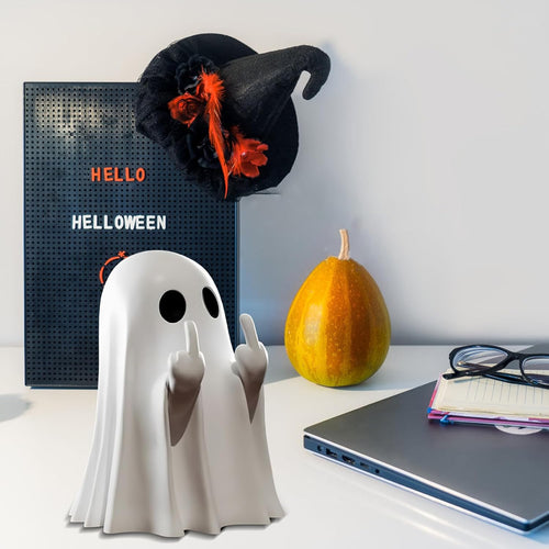 Little Boo, Big Attitude — Mini Ghost Figurines