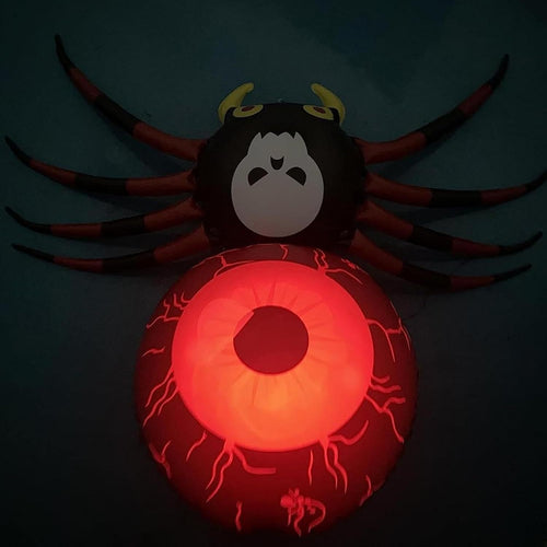 Midnight Web — Light-Up Inflatable Spider
