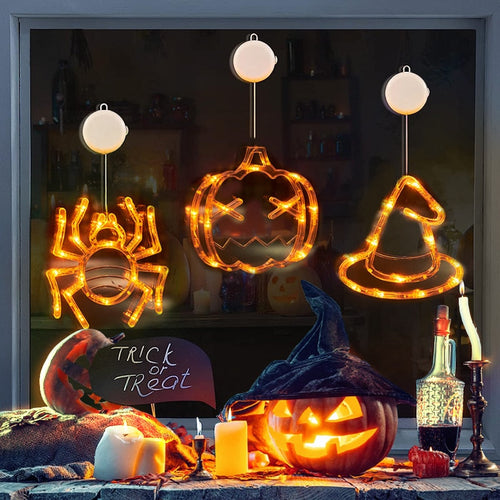 Window Haunts — Halloween LED Hanging Lights