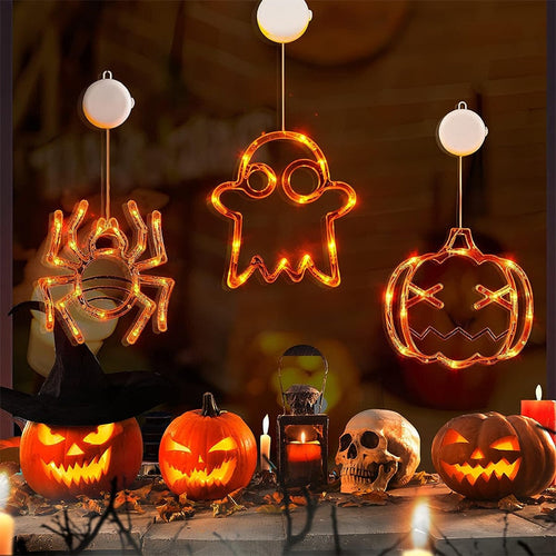 Window Haunts — Halloween LED Hanging Lights